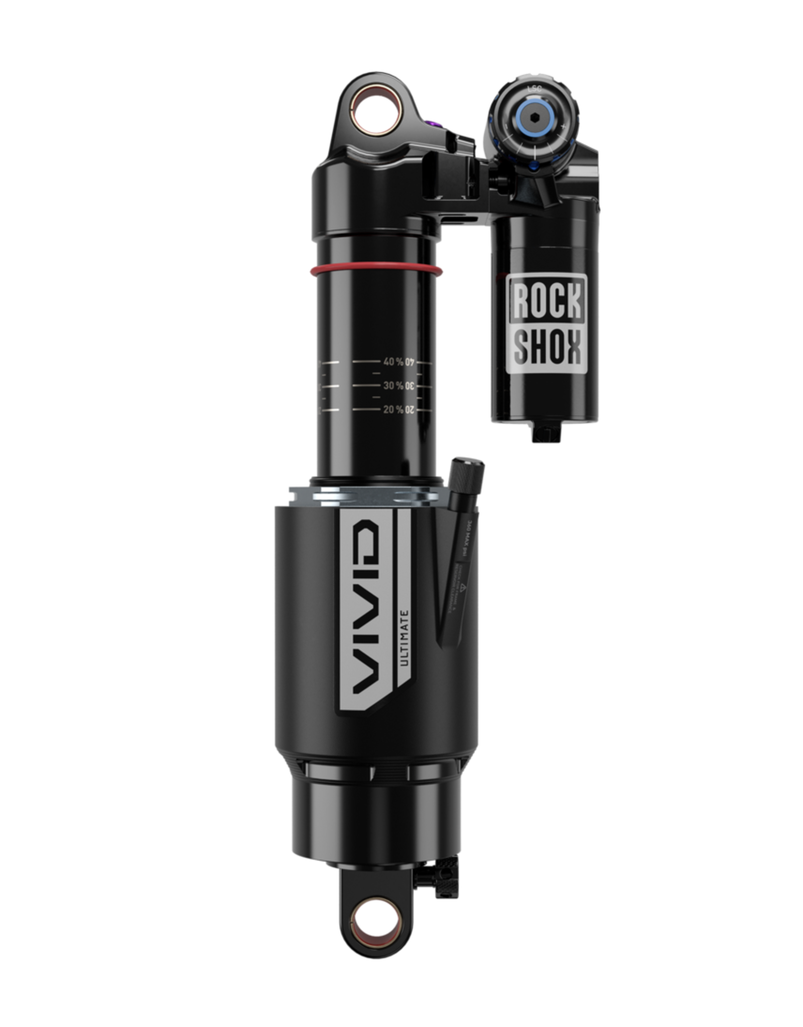 RockShox Vivid Air Ultimate RC2T Rear Shock - (205X65) Trunnion