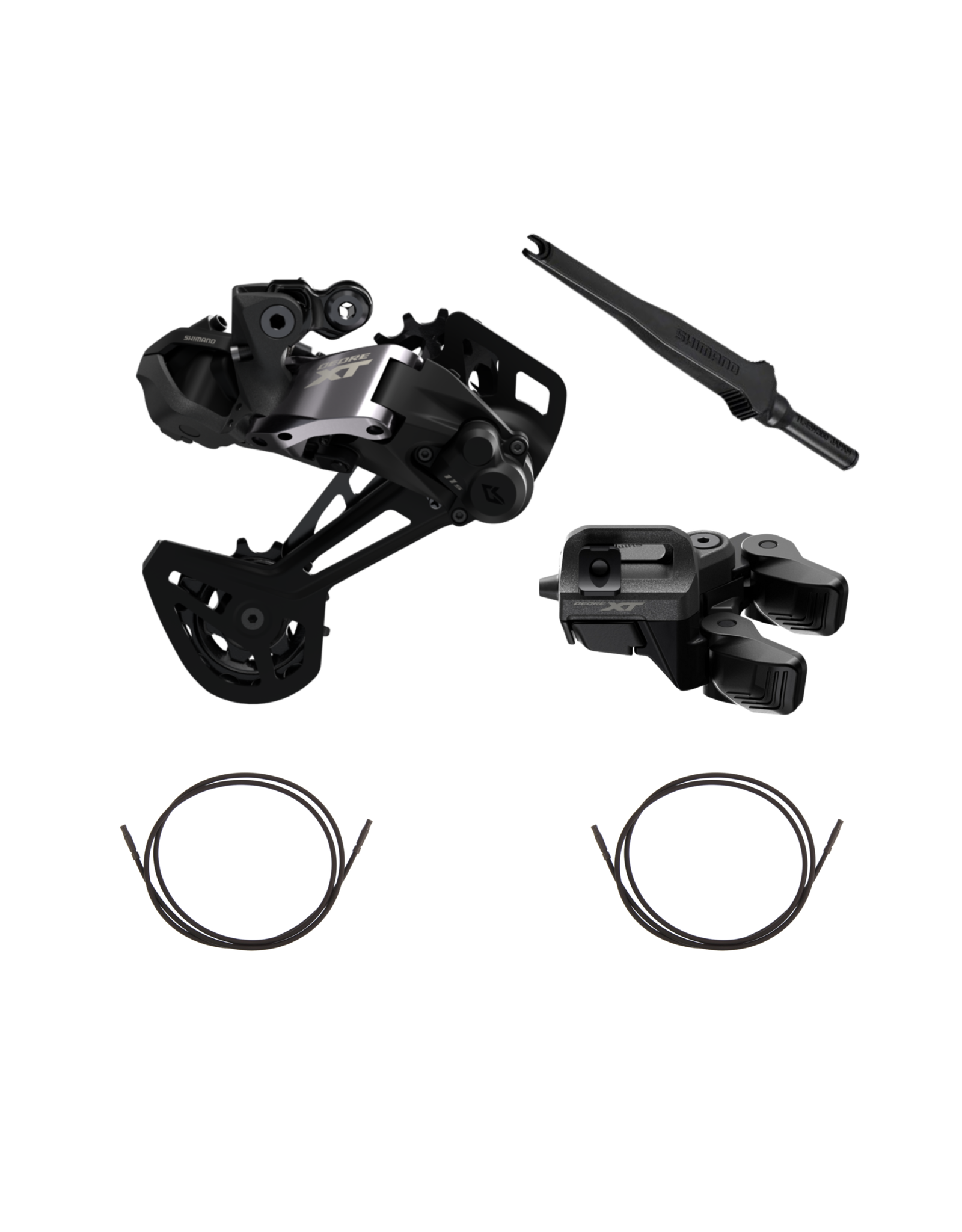 Shimano Shimano STEPS XT Di2 Upgrade Kit - SGS 11-Speed, Shadow Plus, Direct Attachment (Derailleur, Shifter, Qty 2 Cables)