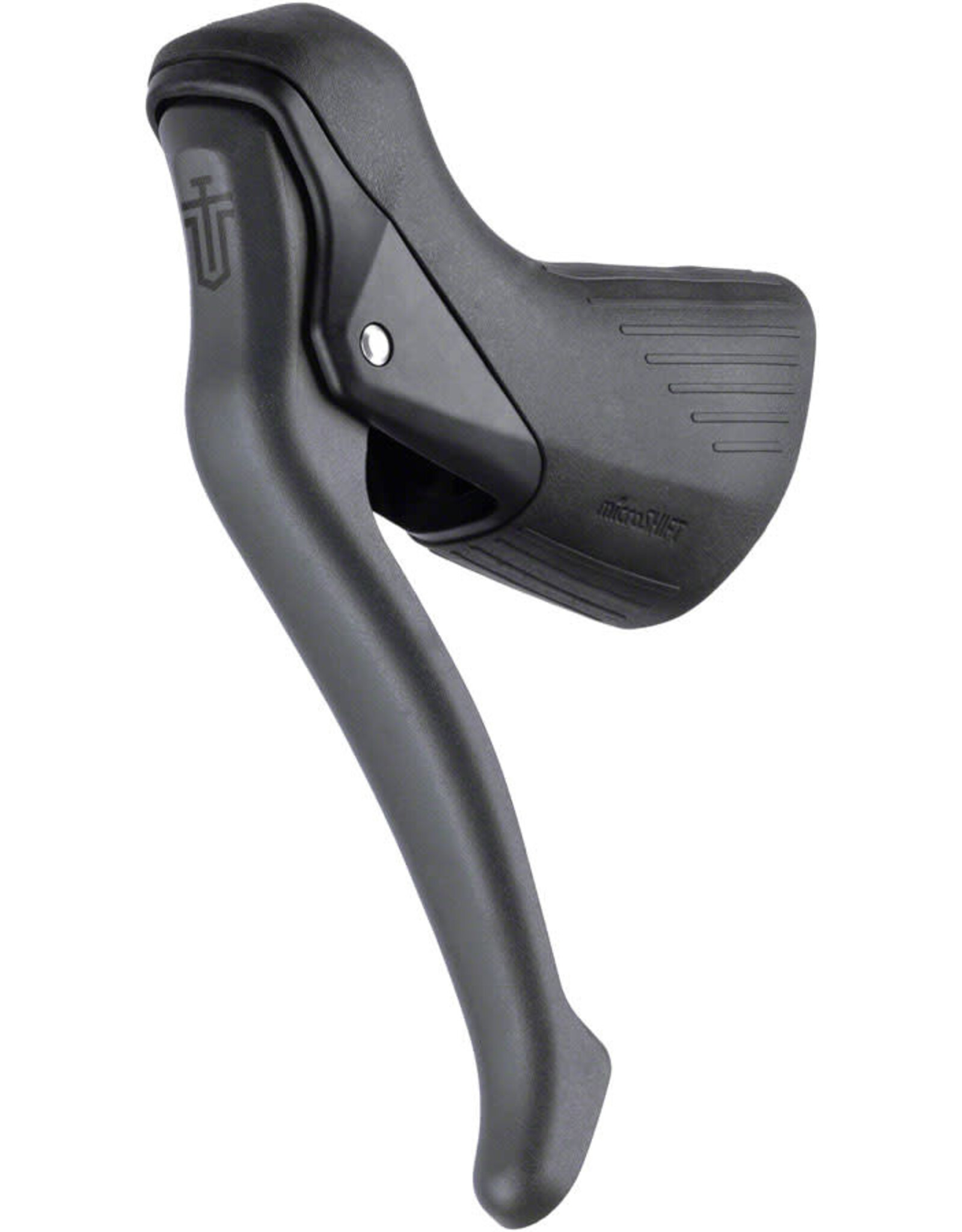 microSHIFT microSHIFT Sword Drop Bar Shift/Brake Lever Set - 1x, 10-Speed, Sword Compatible, Gray