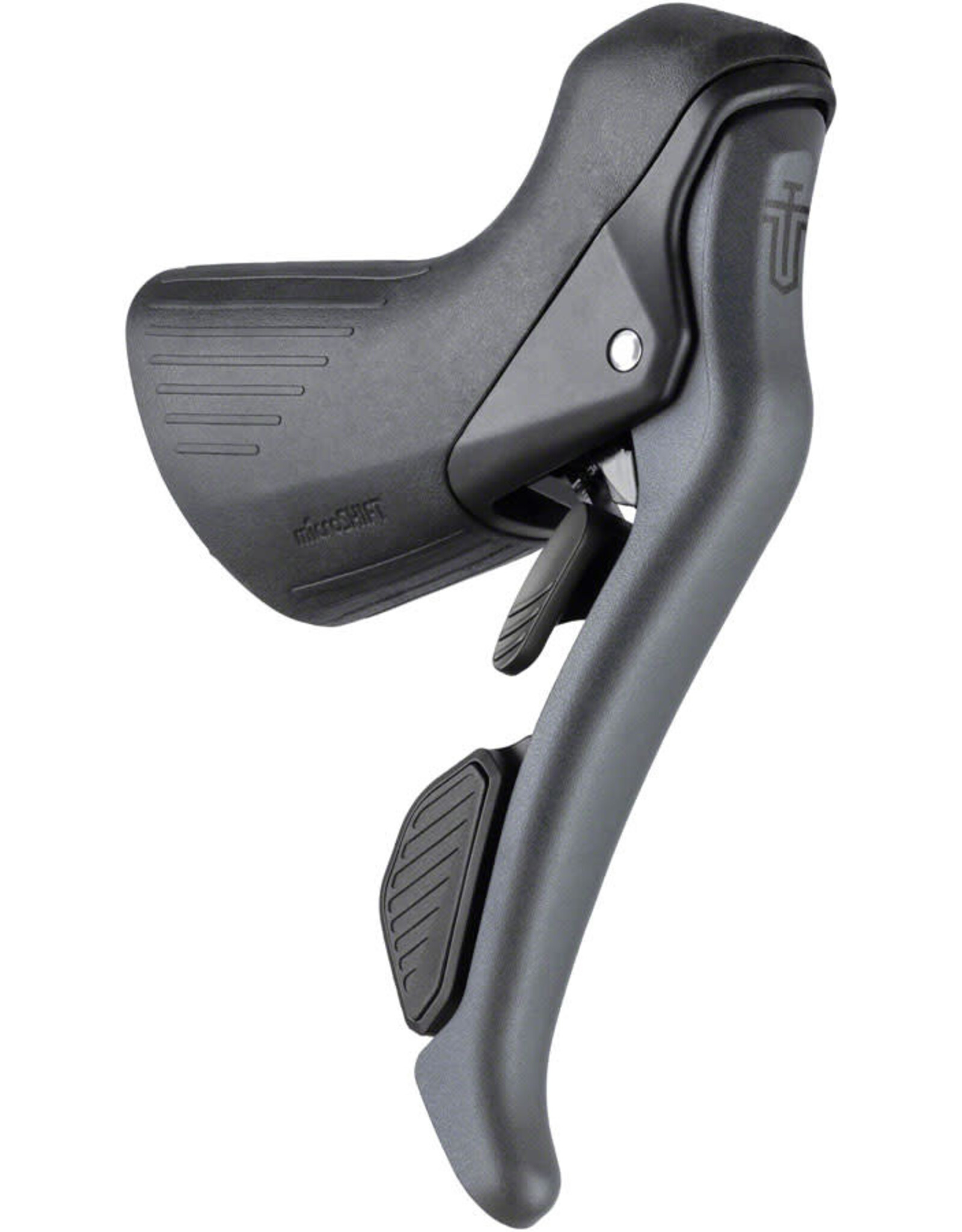 microSHIFT microSHIFT Sword Drop Bar Shift/Brake Lever Set - 1x, 10-Speed, Sword Compatible, Gray