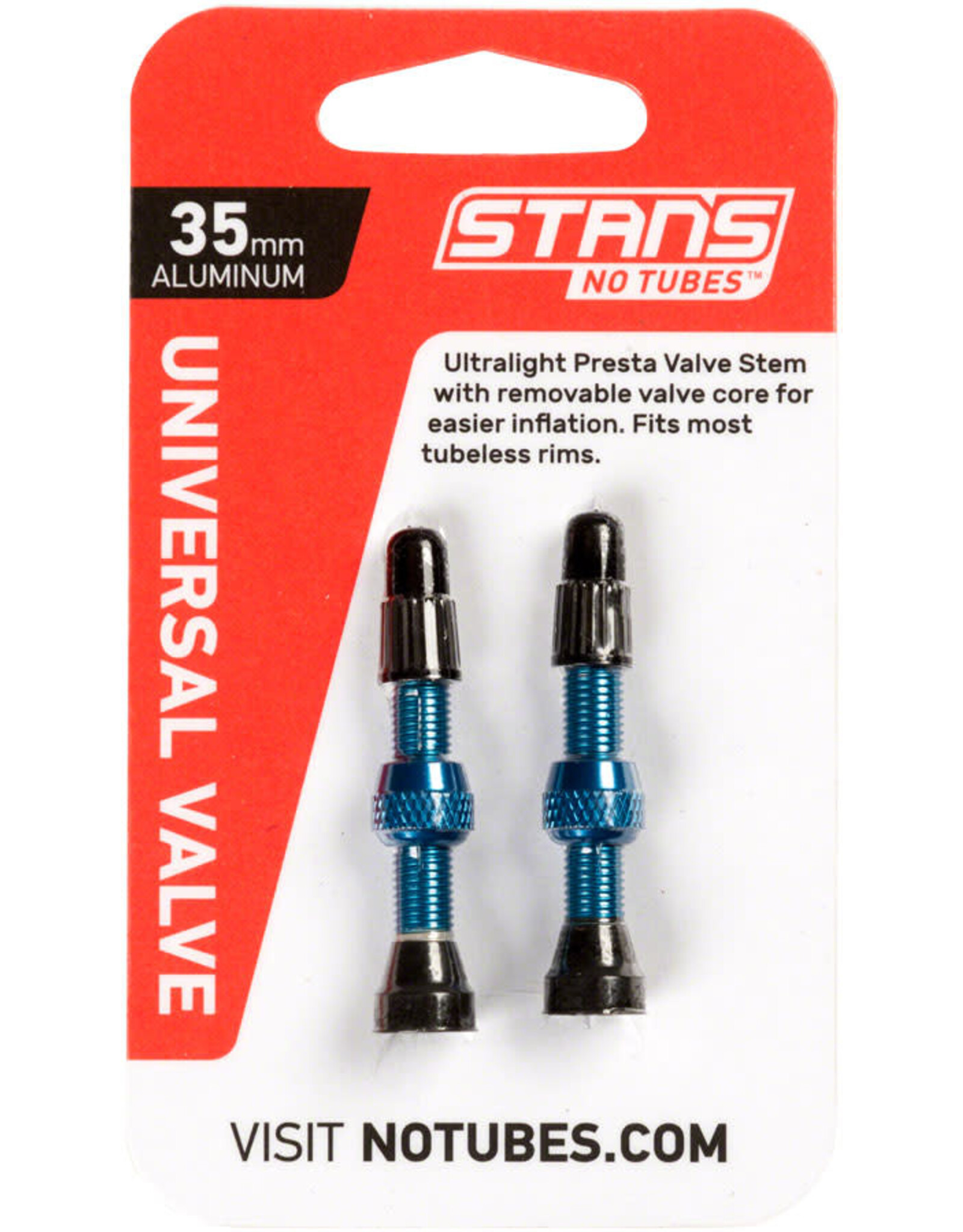 Stan's No Tubes Stan's NoTubes Alloy Valve Stems 35mm, Pair