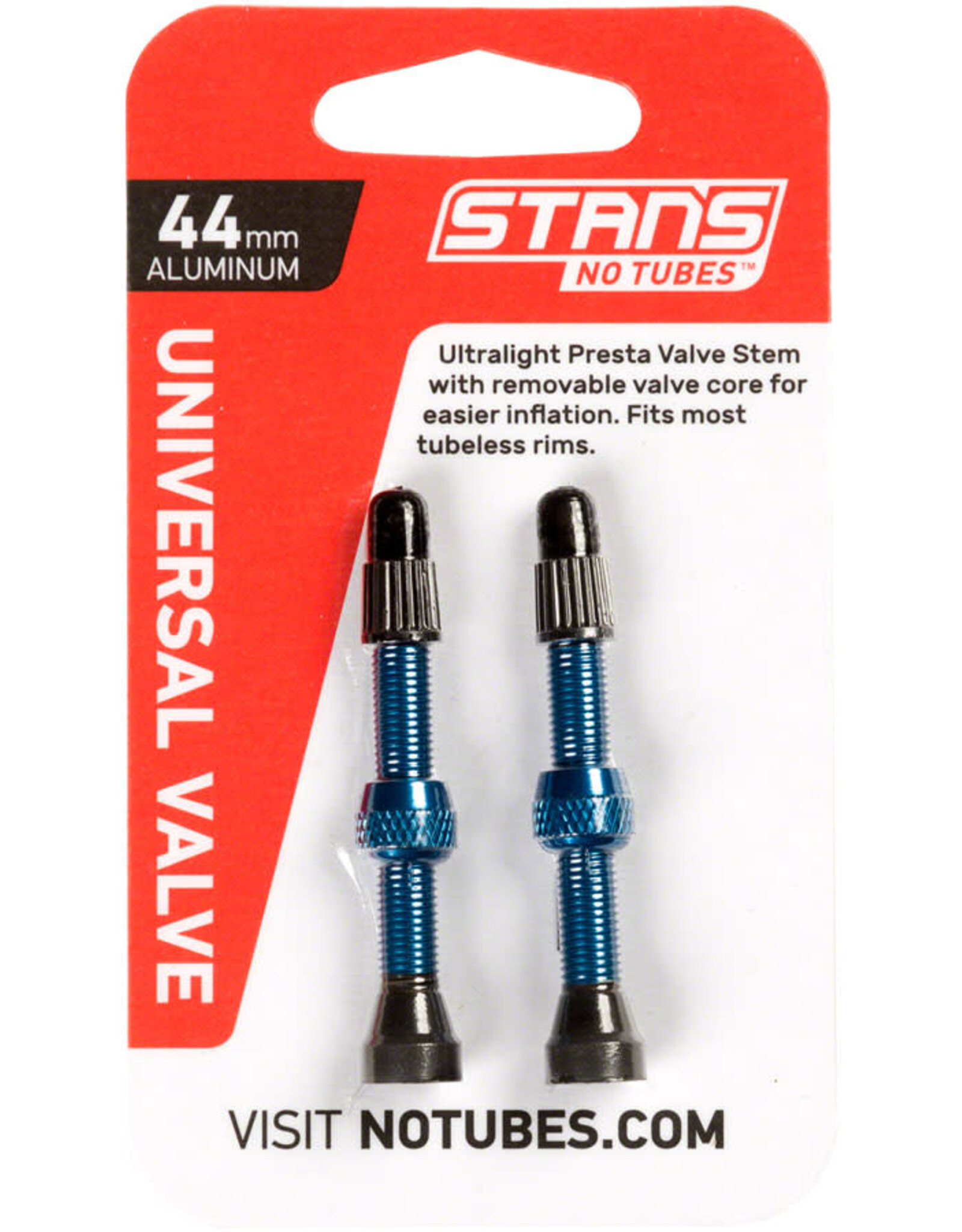 Stan's No Tubes Stan's NoTubes Alloy Valve Stems 44mm, Pair