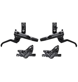 Shimano Shimano Deore Disc Brake and Lever Set - Front & Rear, 4-Piston