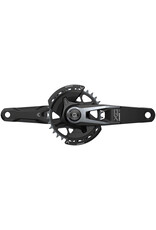 SRAM SRAM X0 Eagle T-Type AXS Power Meter Wide Crankset - 165mm, 12-Speed, 32t Chainring, Direct Mount, 2-Guards, PM DUB Spindle, Black