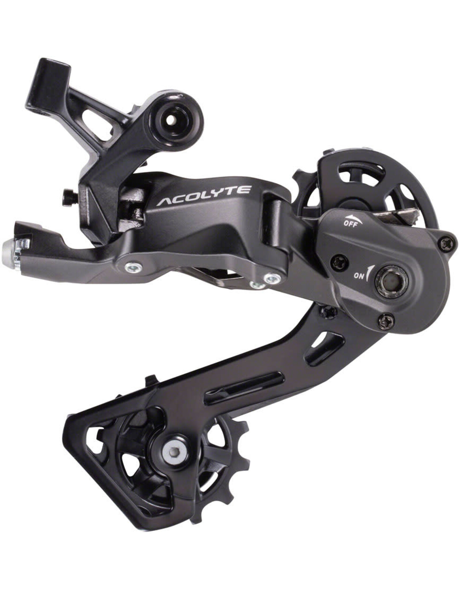 microSHIFT microSHIFT Acolyte Rear Derailleur - 8 Speed, Medium Cage, With SpringLock Chain Retention