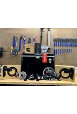 SRAM 2024 Limited Edition SRAM RED AXS Cooler Launch Kit - AXS 2x Groupset w Hammerhead Karoo; RED AXS Power Meter Crankset - 172.5mm, 2x 12-Speed, 48/35t; RED XG-1290 Cassette 10-30t, E1