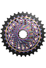 SRAM SRAM RED XG-1290 Cassette - 12-Speed, For XDR Driver Body, Rainbow, E1