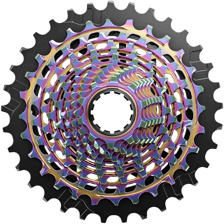 SRAM RED XG-1290 Cassette - 12-Speed, For XDR Driver Body, Rainbow