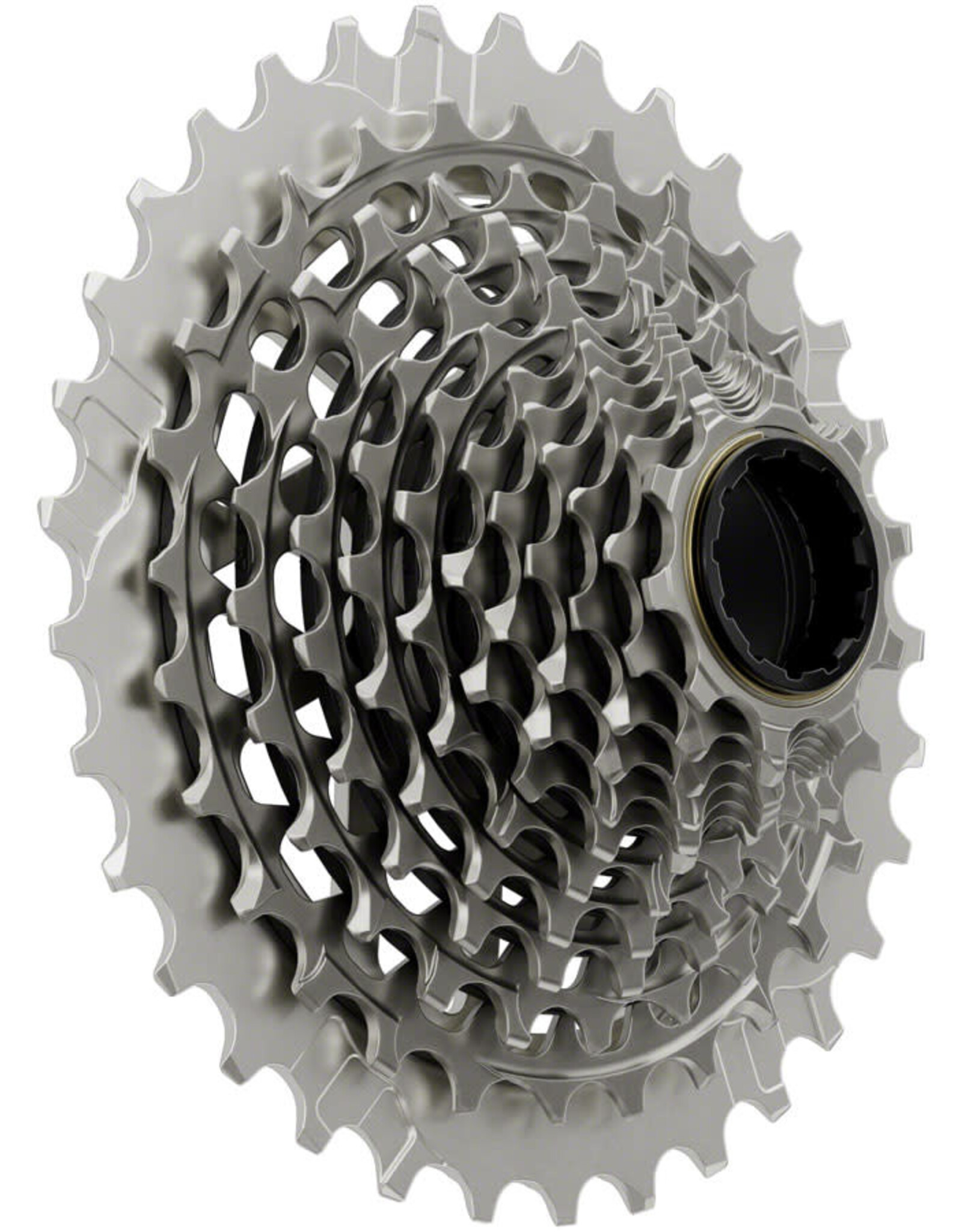 SRAM SRAM RED XG-1290 Cassette - 12-Speed, For XDR Driver Body, Silver, E1