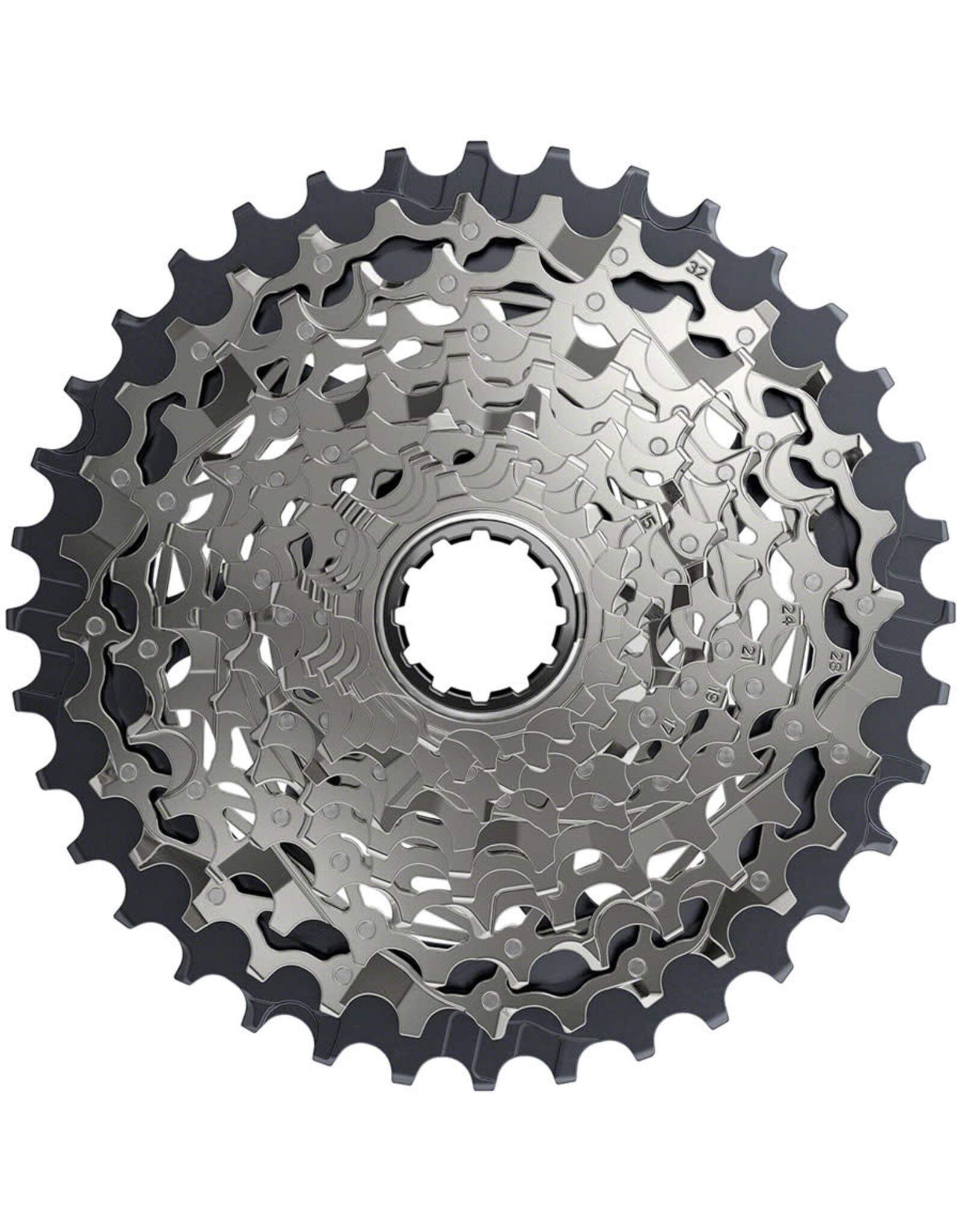 SRAM SRAM Force AXS XG-1270 Cassette - 12-Speed, Silver, For XDR Driver Body, D1