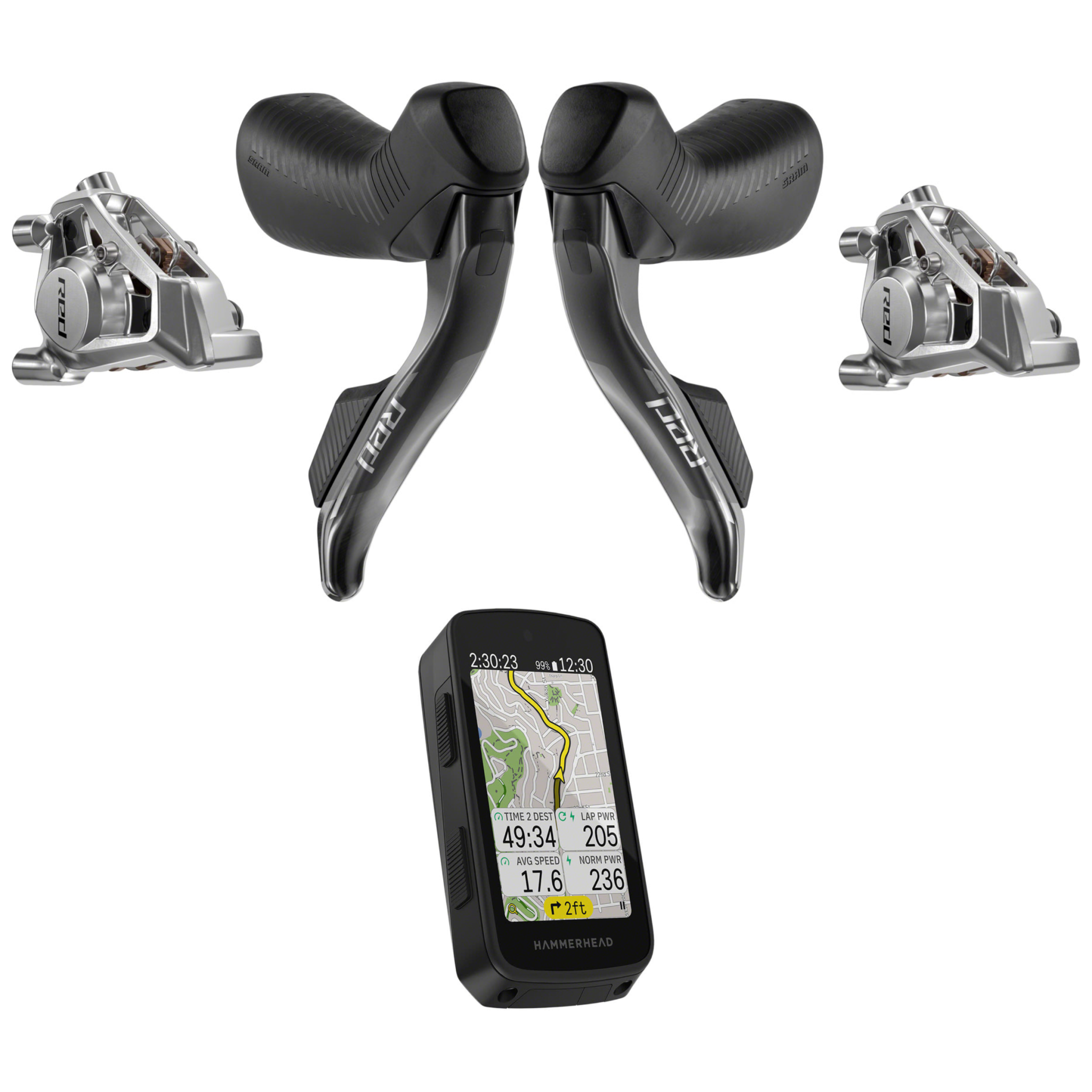 SRAM RED eTap AXS 2x12 Speed Electronic Road Groupset from
