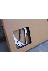 SRAM SRAM Maven Silver Stealth Disc Brake & Rotor Kit - 2 Brakes w/ Hose, 2 Rotors, 2 Post Mount Adapters, (Color Black), A1