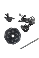 microSHIFT microSHIFT Advent X E-Bike Drivetrain Kit (Ver. 2 Rear Derailleur, Trail Trigger Pro E-Bike, E-Bike Cassette, & Chain)