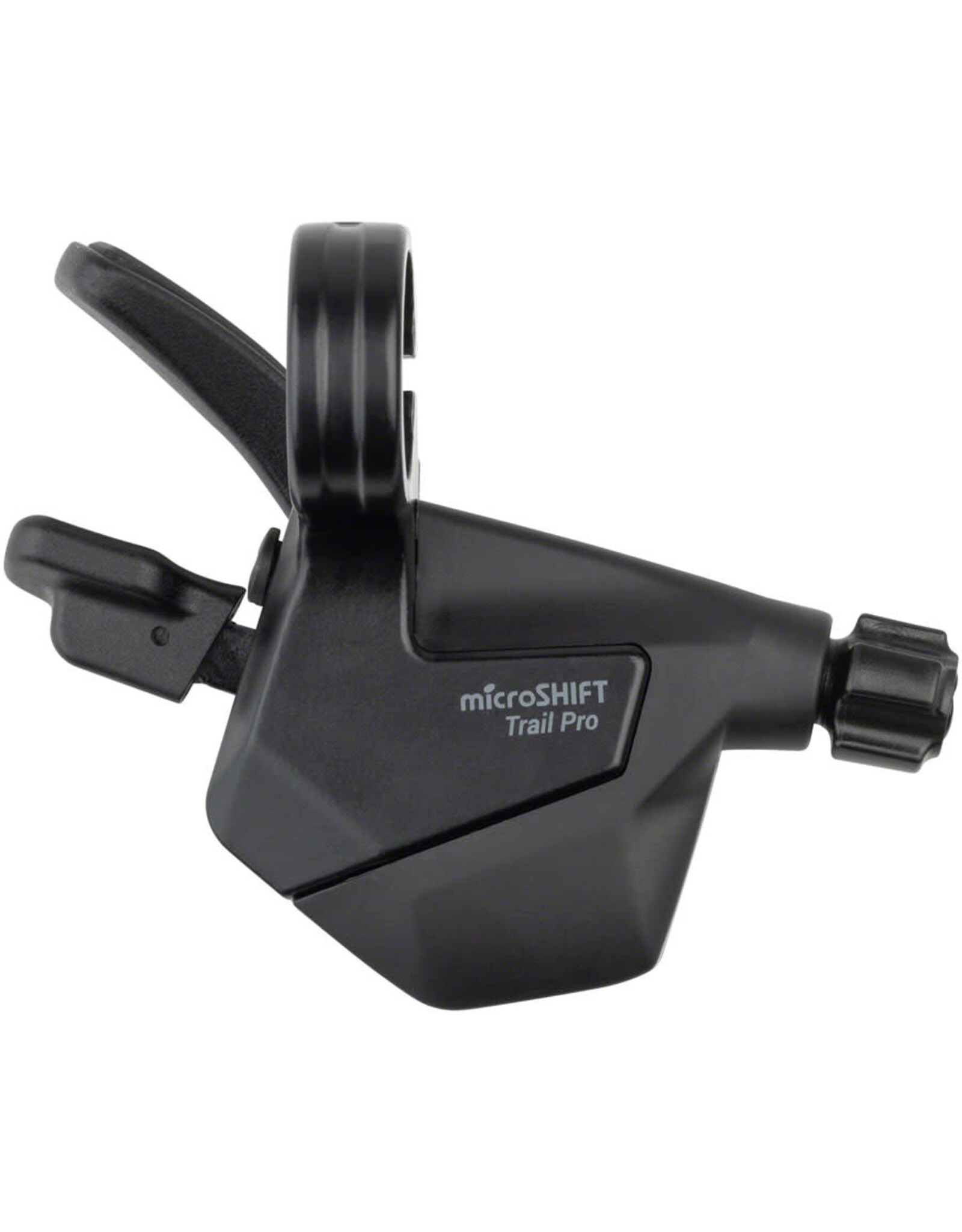 microSHIFT microSHIFT ADVENT X Trail Trigger Pro E-Bike Right Shifter - 1x10 Speed, Single Click, Thumb Pad, ADVENT X Compatible Only