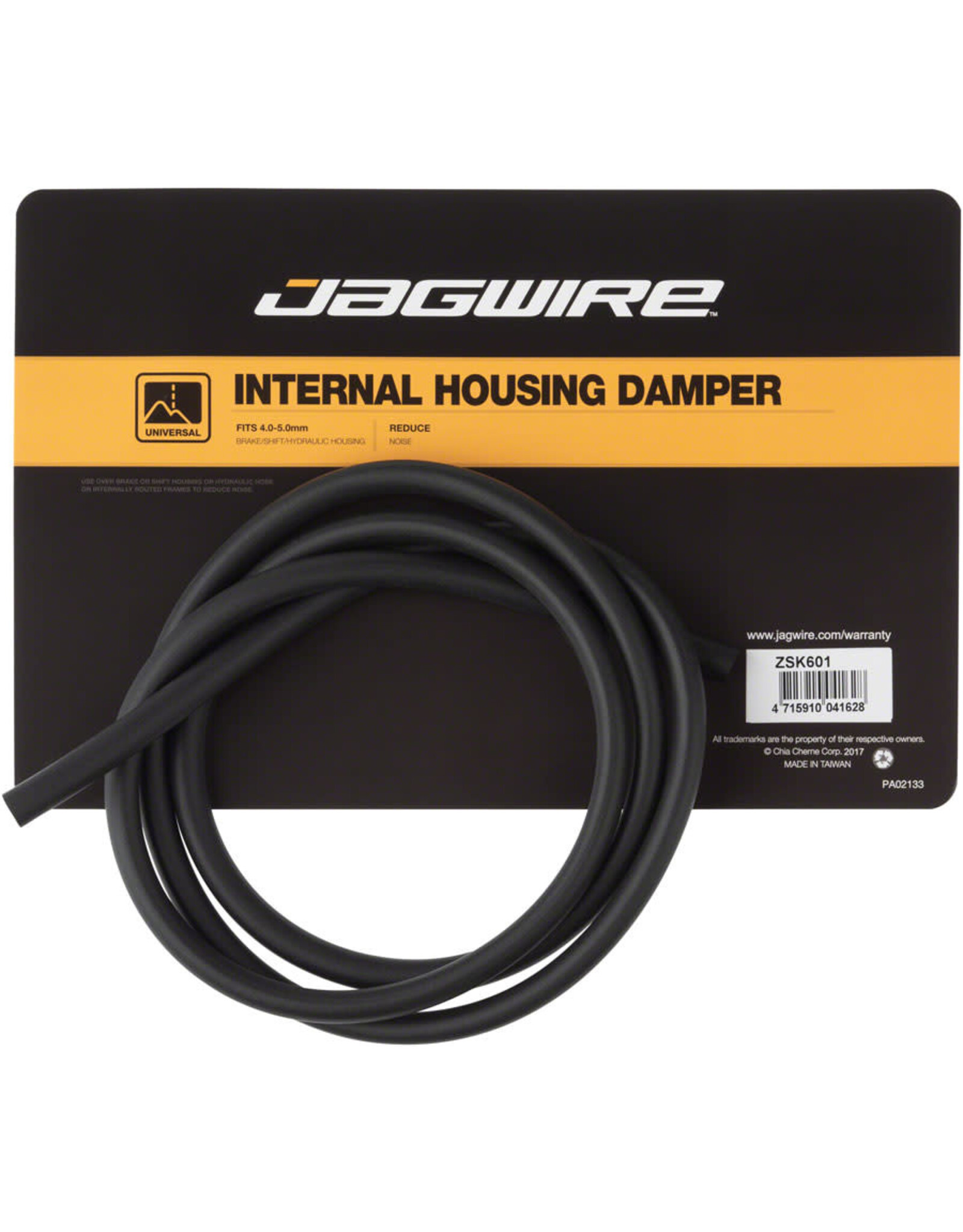 Jagwire Jagwire Housing Damping Foam for Internally Routed Frames, fits 4.0-5.0mm Housing, 1.5 Meters, Black