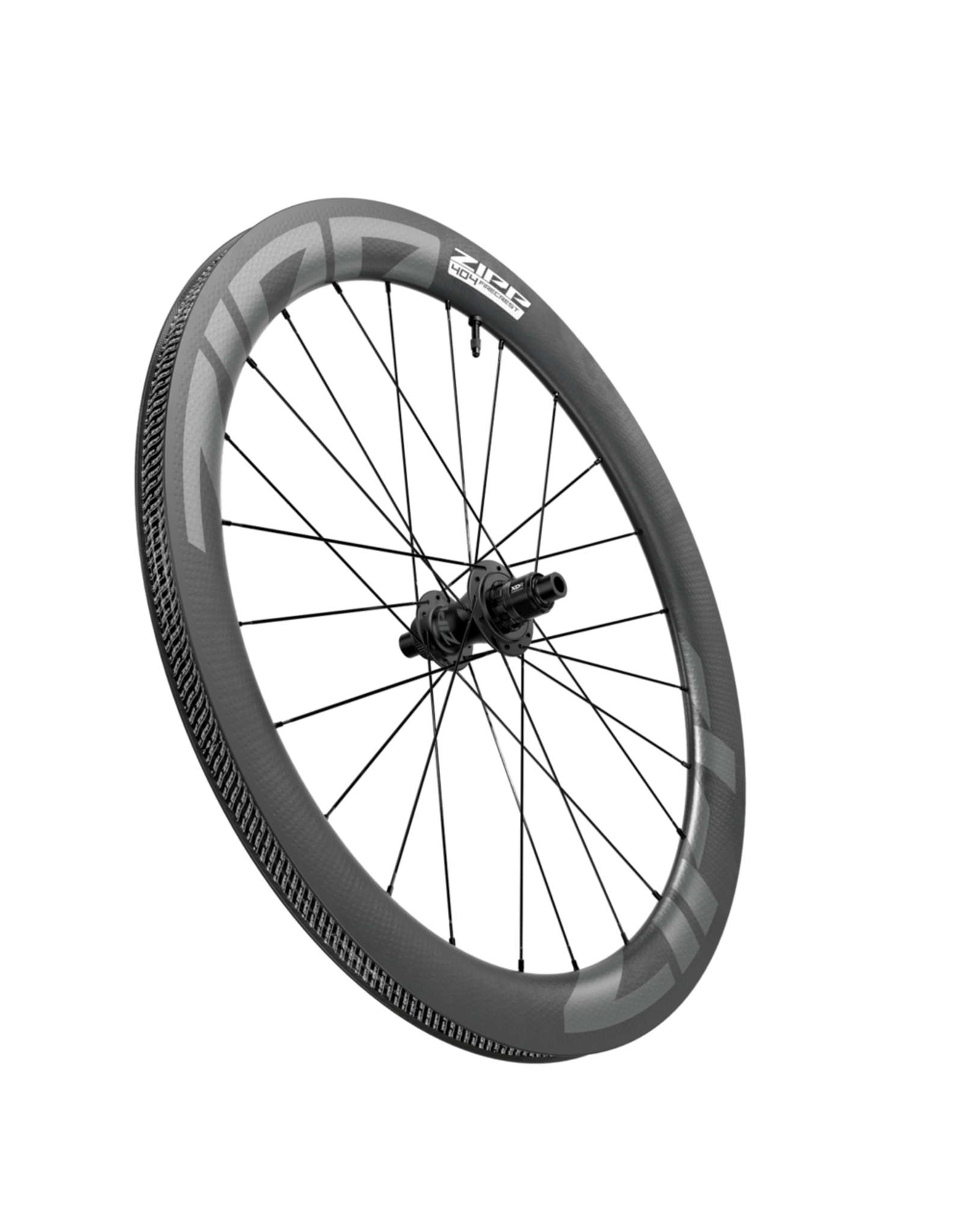 Zipp 404 Firecrest Wheelset - 700c, 12x100, 12x142mm, XDR, Center-Lock, Tubeless, Black, B1 - Two Hoosiers Cyclery, LLC Zipp 404 Firecrest Wheelset - 700c, 12x100, 12x142mm, XDR, Center-Lock, Tubeless, Black, B1 - Two Hoosiers Cyclery, LLC