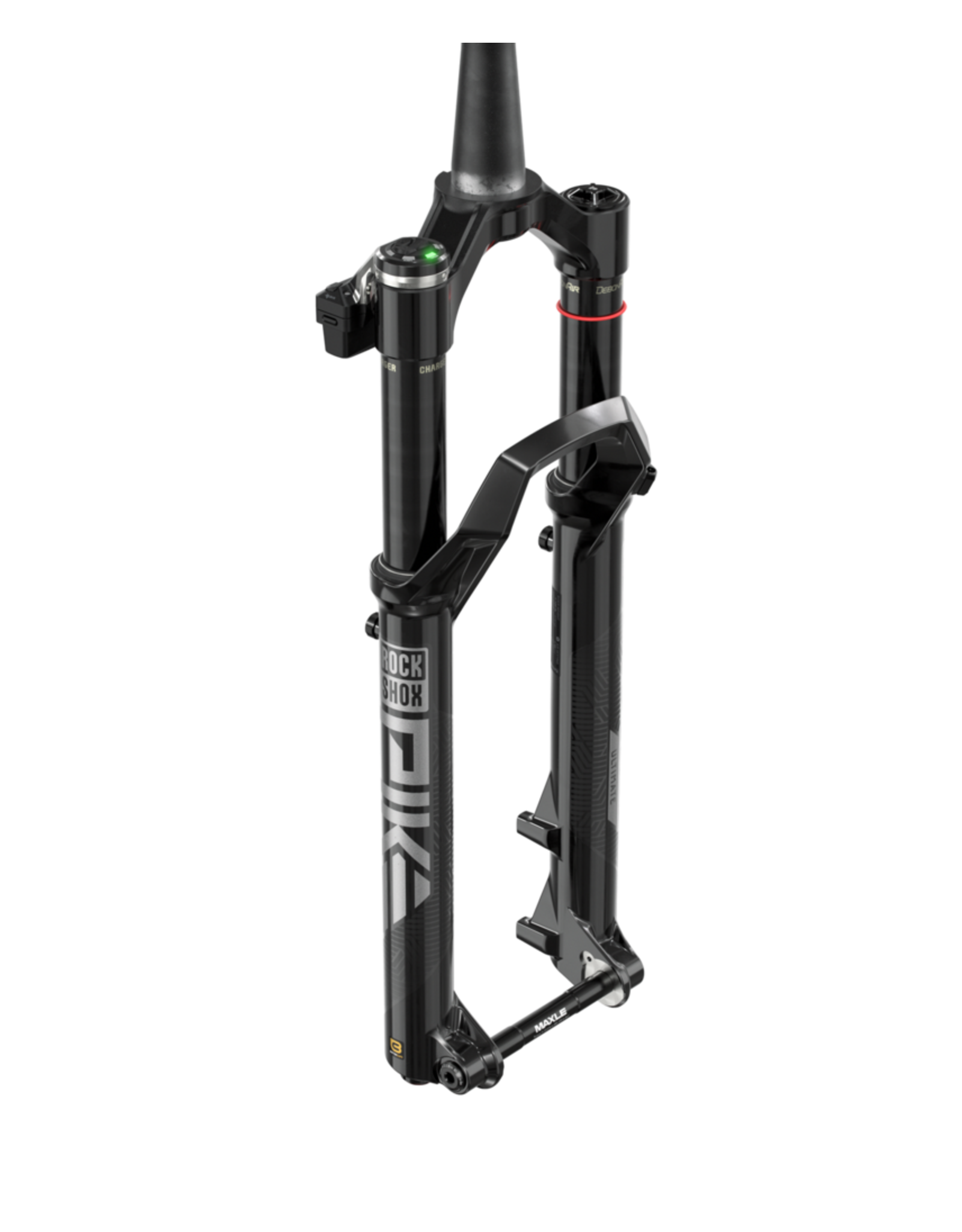 RockShox Rockshox Pike Ultimate Flight Attendant - 29", 140mm, 15x110mm, 44mm Offset, Black Suspension Fork, A3