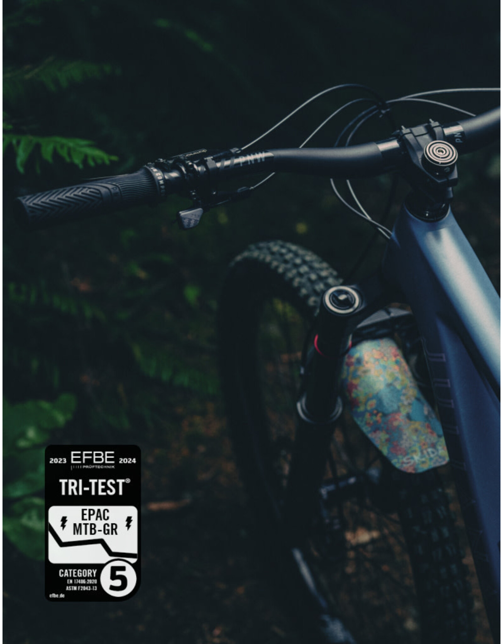 PNW Components PNW Loam Carbon Handlebar - 38mm Rise, 31.8mm Clamp, Cement Grey