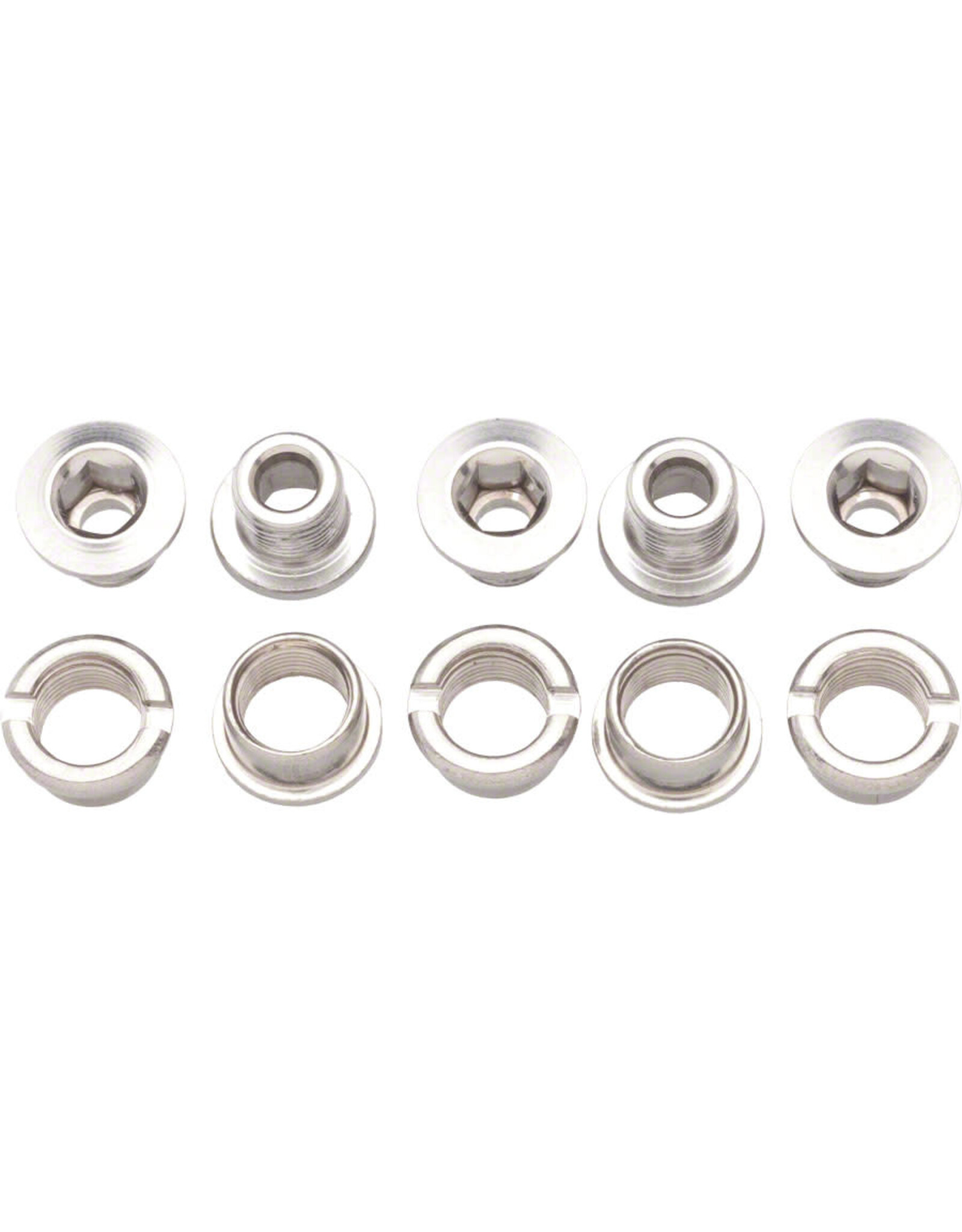 Problem Solvers Problem Solvers Single Chainring Bolts Silver Alloy