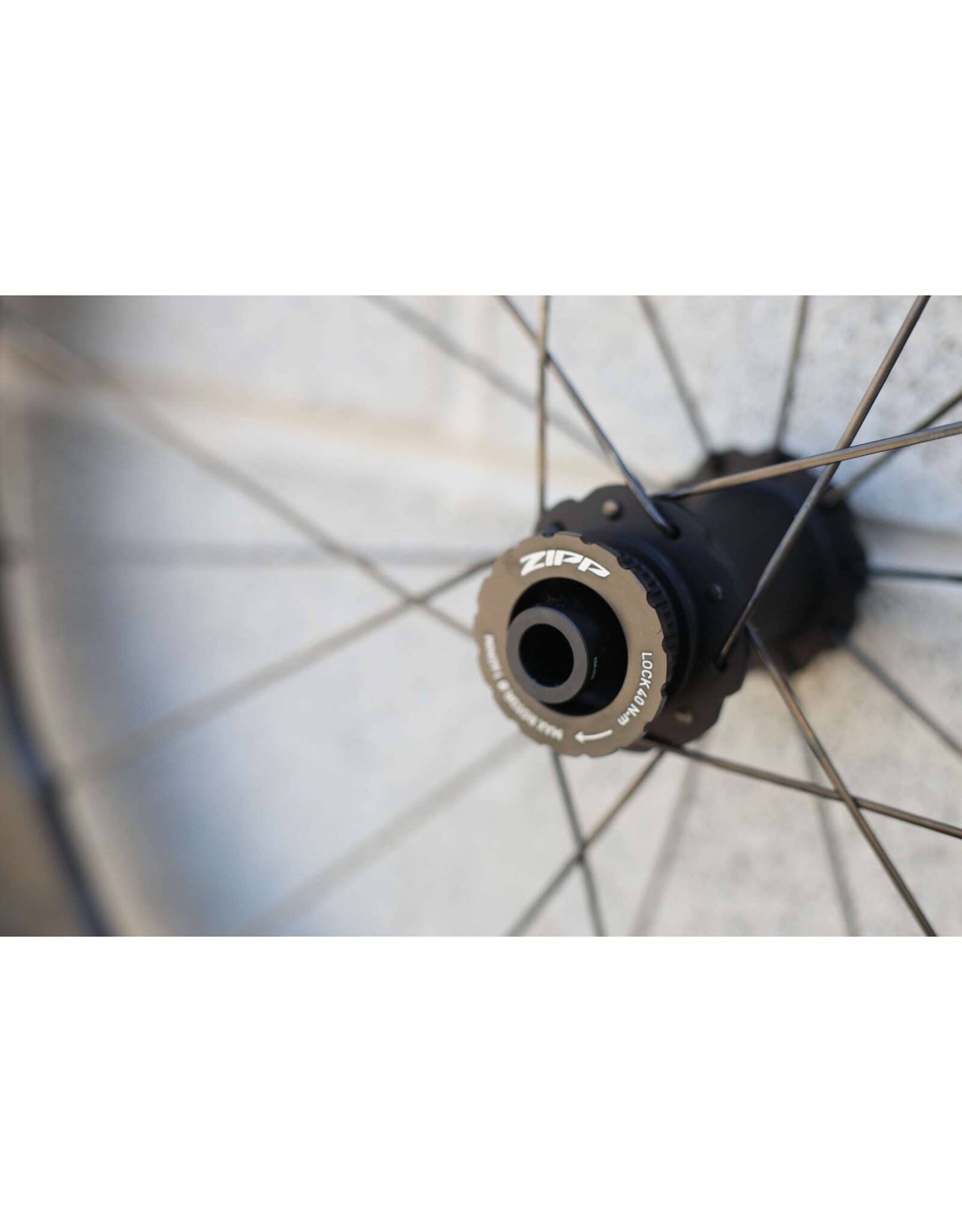 Zipp Zipp 858 NSW Front Wheel - 700, 12 x 100mm, Center-Lock, Tubeless, Carbon, C1