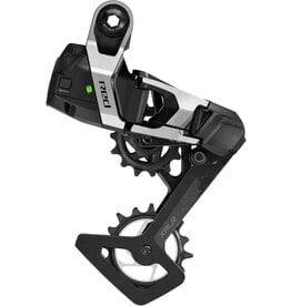 SRAM SRAM RED XPLR AXS Rear Derailleur - For RED XPLR 1x, 13-Speed, 46t Max, Hangerless Full Mount, (Battery Not Included), Black/Silver, E1