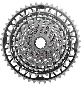 SRAM SRAM RED XPLR XG-1391 Cassette - 13-Speed, 10-46t, For XDR Driver, Black/Silver, E1