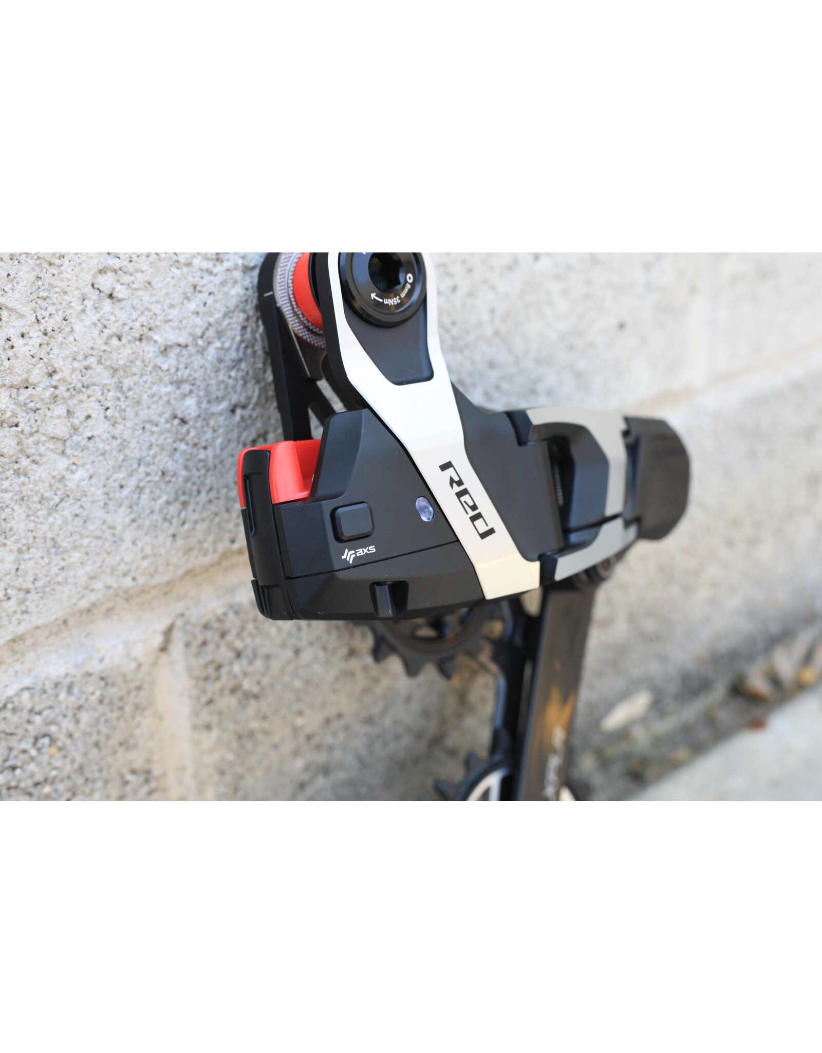SRAM SRAM RED XPLR AXS Rear Derailleur - For RED XPLR 1x, 13-Speed, 46t Max, Hangerless Full Mount, (Battery Not Included), Black/Silver, E1
