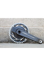 SRAM SRAM RED 1x XPLR AXS Power Meter Wide Crankset - 13-Speed, 40t Threaded Mount, 8-Bolt PM Spider, DUB Spindle, Natural Carbon, E1