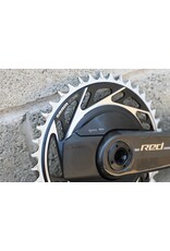SRAM SRAM RED 1x XPLR AXS Power Meter Wide Crankset - 13-Speed, 40t Threaded Mount, 8-Bolt PM Spider, DUB Spindle, Natural Carbon, E1