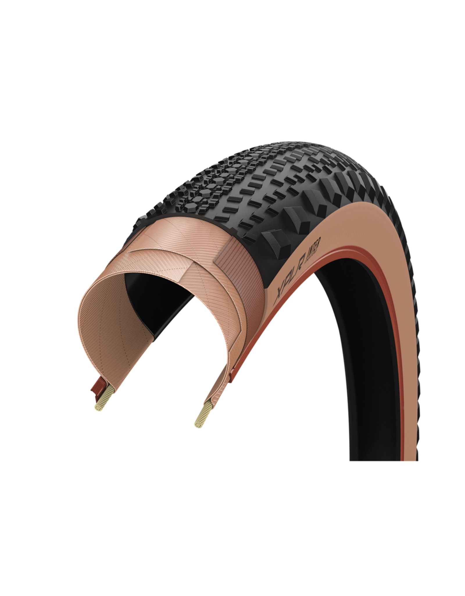 Zipp Zipp Goodyear XPLR Inter Tire, 700x45C, Folding, Tubeless Ready, Black