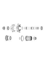 Zipp Zipp ZR1 HG Freehub Body - Shimano Road 11/12 Speed
