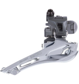 microSHIFT microSHIFT Sword 2x Front Derailleur - 10-Speed, Double, 46-52t Max Ring, 31.8/34.9mm Band Clamp, Sword Compatible
