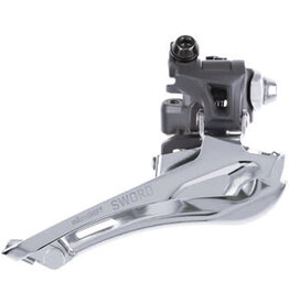 microSHIFT microSHIFT Sword 2x Front Derailleur - 10-Speed, Double, 46-52t Max Ring, Braze-On, Sword Compatible