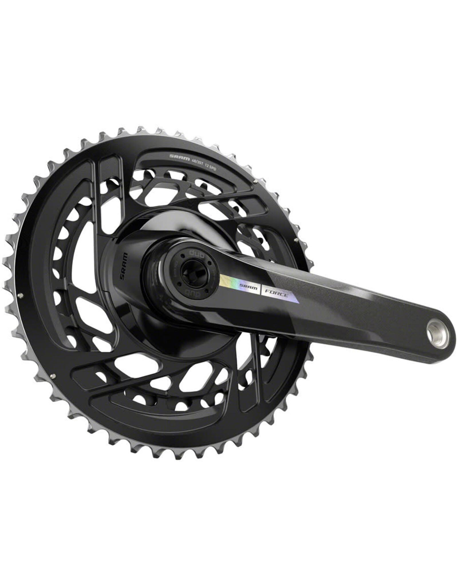 SRAM Force Crankset - 2x 12-Speed, 48/35t, Direct Mount, DUB SRAM Force Crankset - 2x 12-Speed, 48/35t, Direct Mount, DUB