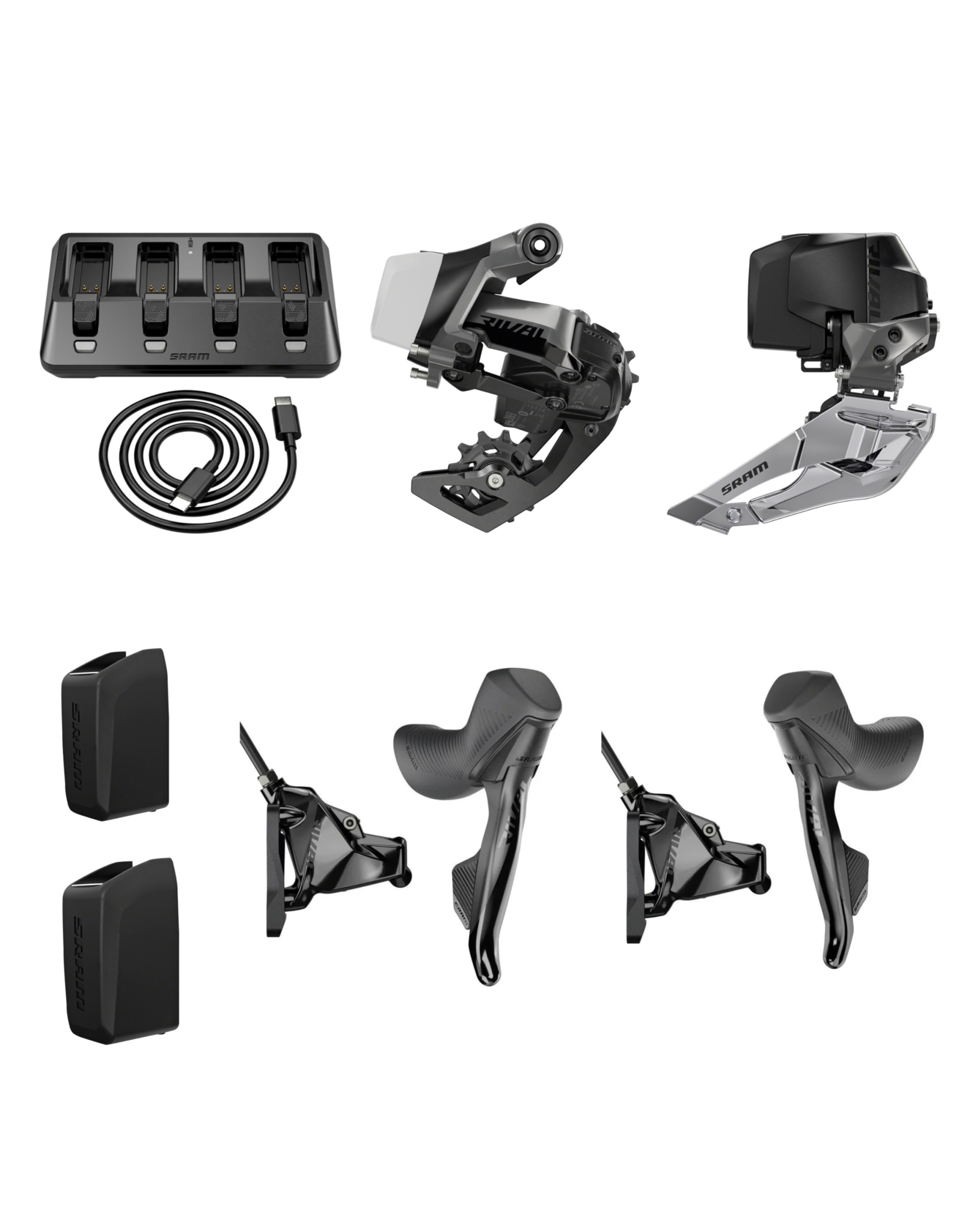 SRAM Rival eTap AXS 2x Upgrade Kit - Two Hoosiers Cyclery, LLC SRAM Rival eTap AXS 2x Upgrade Kit - Two Hoosiers Cyclery, LLC