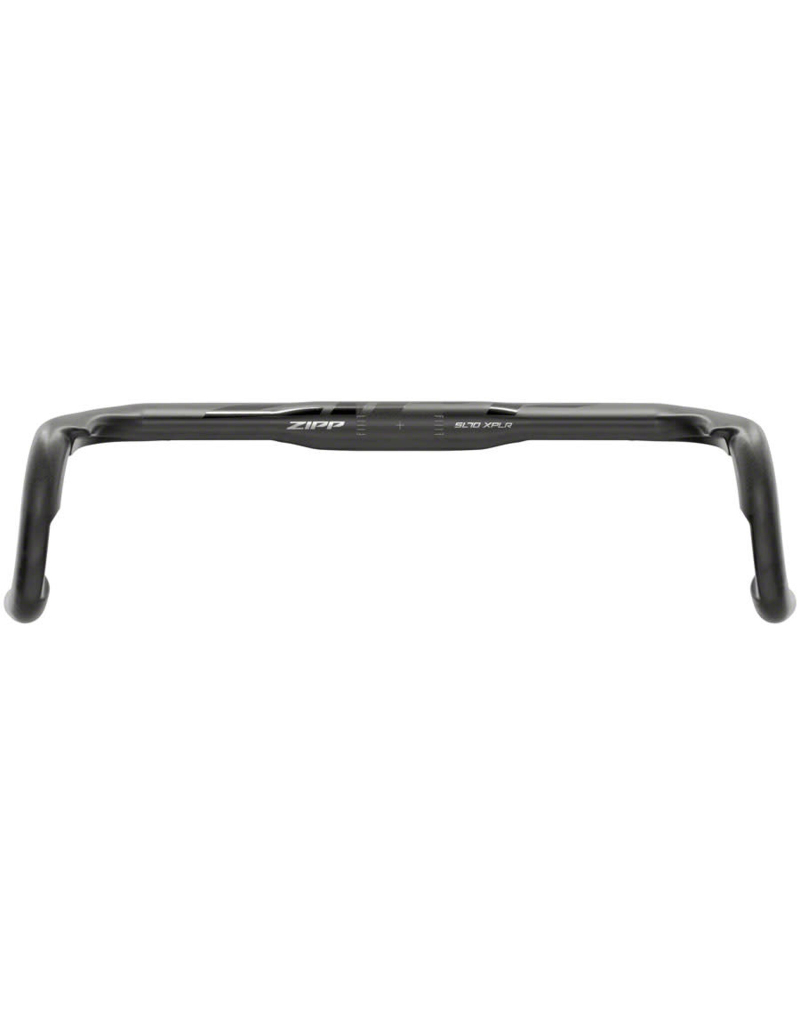 Zipp SL 70 XPLR Drop Handlebar Carbon 31.8mm Matte Black A1 Two Hoosiers Cyclery LLC