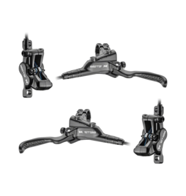 Tektro/TRP TRP Slate T4 M806 Brake Set - Front & Rear, 4-Piston, for 1.8mm rotors