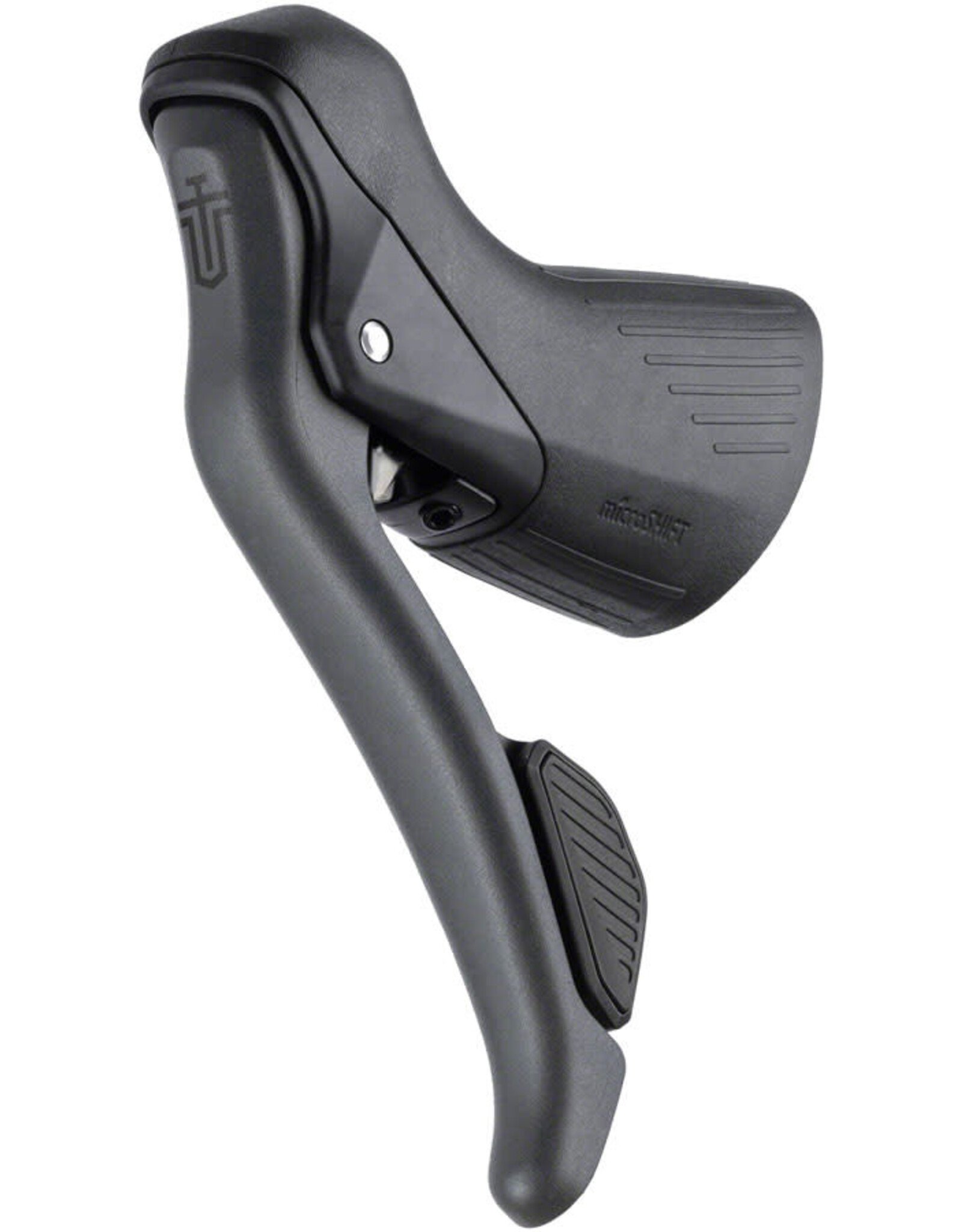 microSHIFT microSHIFT Sword Left Drop Bar Brake Lever with Intergrated Dropper Remote - Gray