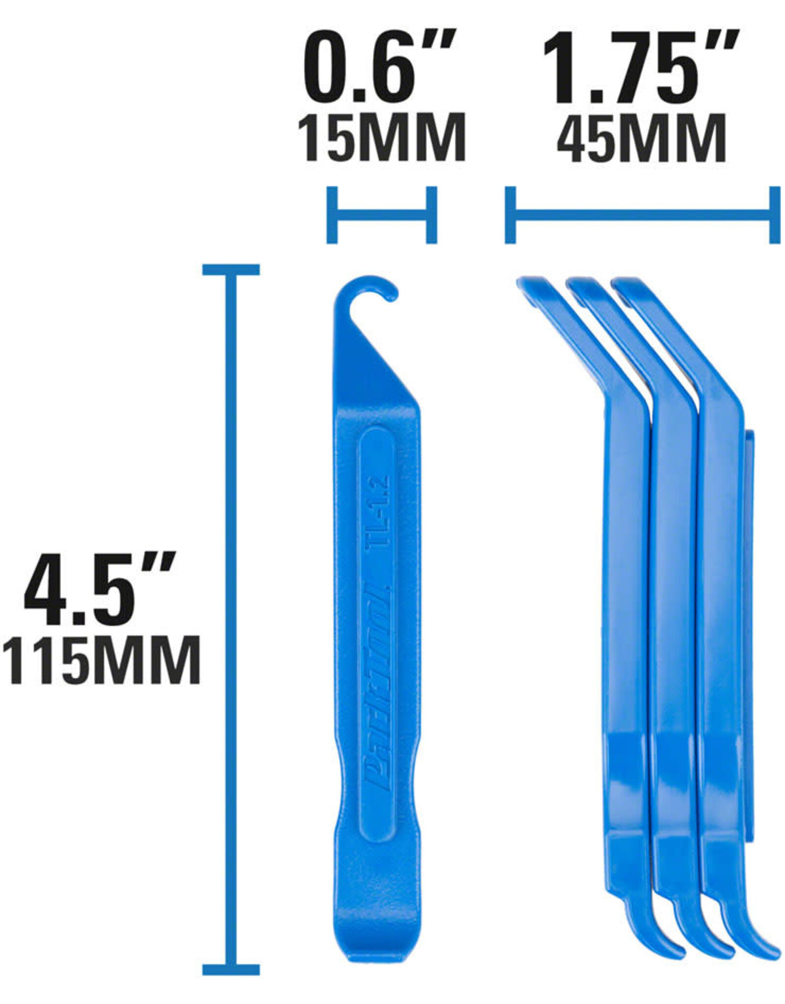 Park Tool Park Tool TL-1.2 Tire Lever Set of 3