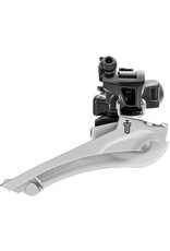 microSHIFT microSHIFT Sword Black Front Derailleur - 9-Speed, Double, 46-52t Max Ring, 34.9mm Band Clamp with 28.6 and 31.8 Adapters