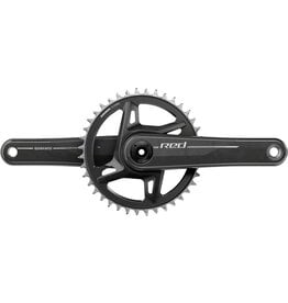 SRAM SRAM RED 1x XPLR Wide Crankset - 13-Speed, 40t, 8-Bolt Direct Mount, DUB Spindle, Natural Carbon, E1