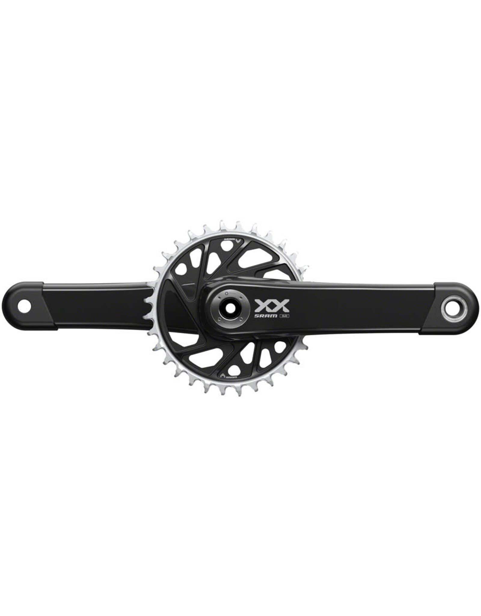 SRAM SRAM XX Eagle T-Type Wide Crankset - 12-Speed, 32t Chainring, Direct Mount, 2-Guards DUB Spindle Interface, Black