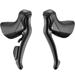 microSHIFT microSHIFT Sword Black Drop Bar Shifter/Brake Lever Set - 1 x 9-Speed, Black