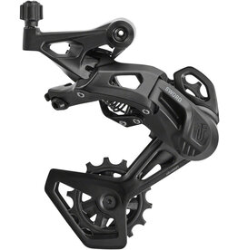 microSHIFT microSHIFT Sword Black Rear Derailleur - 9-Speed, Medium Cage, Gray, Compatible with Sword Black 1x, Black