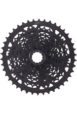 microSHIFT microSHIFT ADVENT Cassette - 9 Speed, 11-42t, Black, ED Coated, Alloy Large Cog