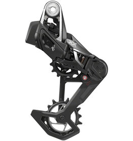 SRAM SRAM XX SL Eagle T-Type AXS Rear Derailleur - 12-Speed, 52t Max, (Battery Not Included), Wheel Axle Mount, Carbon Cage, Black/Silver