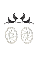 Hayes Hayes Dominion A4 Stealth Black/Grey Brake Kit w/ Qty 2 203mm Rotors