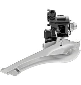 microSHIFT microSHIFT Sword Black Front Derailleur - 9-Speed, Double, 46-52t Max Ring, Braze-On