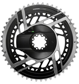 SRAM SRAM RED AXS 2x Power Meter Chainring Kit - 48/35t, 2x12-Speed, 8-Bolt, Direct Mount, Black/Silver, E1