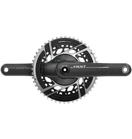 SRAM SRAM RED AXS Power Meter Crankset - 2x 12-Speed, 48/35t, 8-Bolt Direct Mount, DUB Spindle Interface, Natural Carbon, E1
